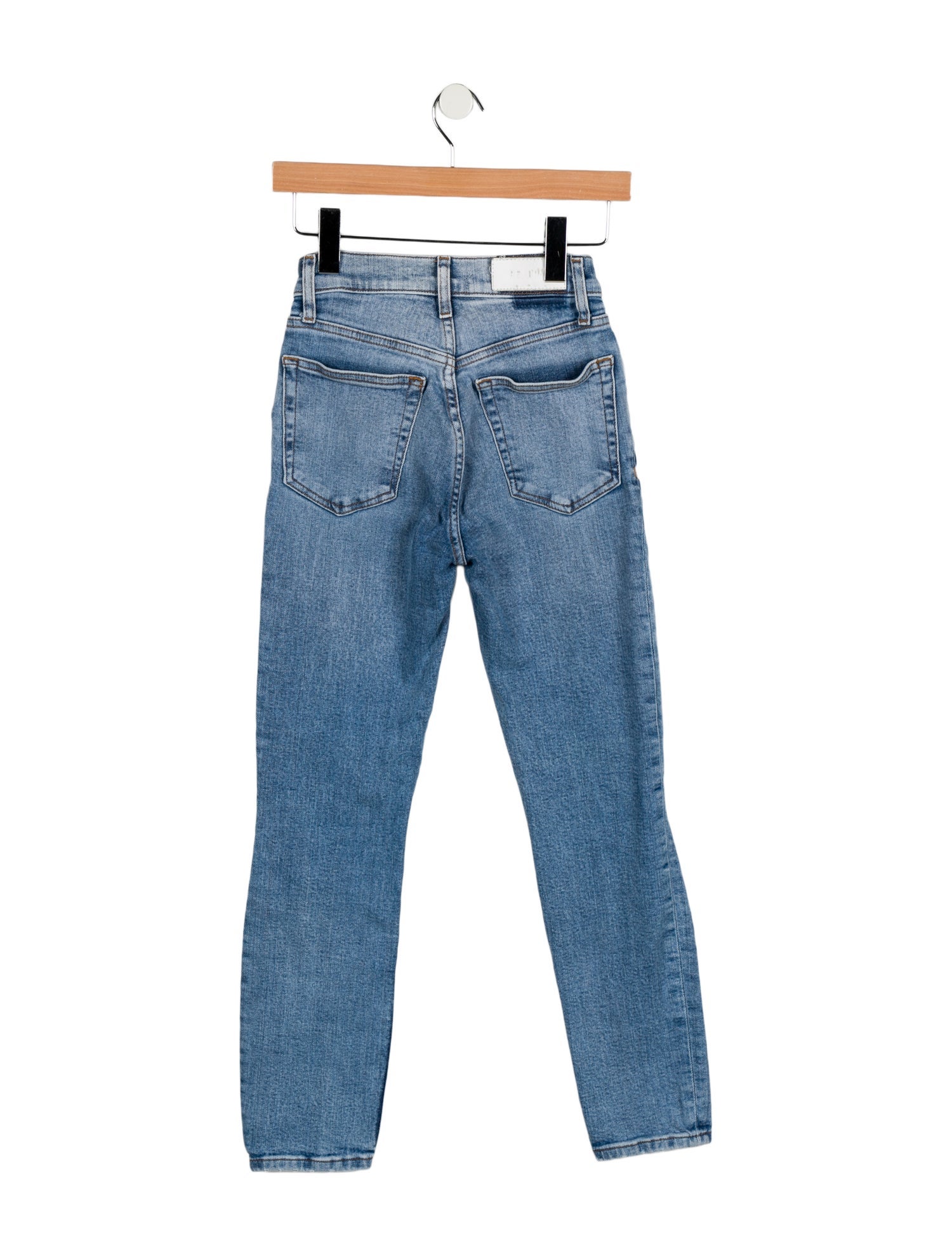 RE/DONE Mid-Rise Skinny Leg Jeans