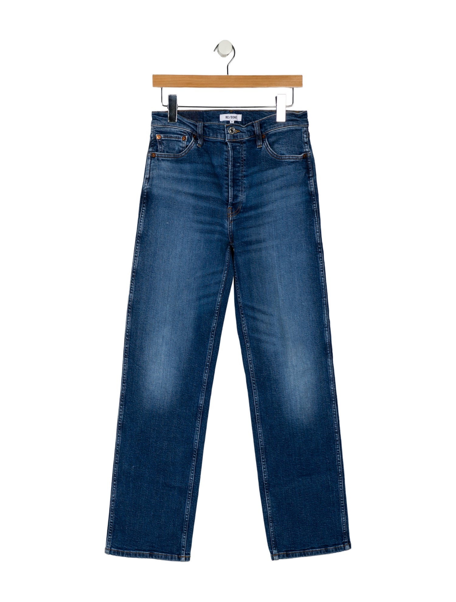 RE/DONE High-Rise Wide Leg Jeans