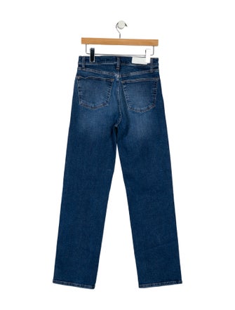 RE/DONE High-Rise Wide Leg Jeans