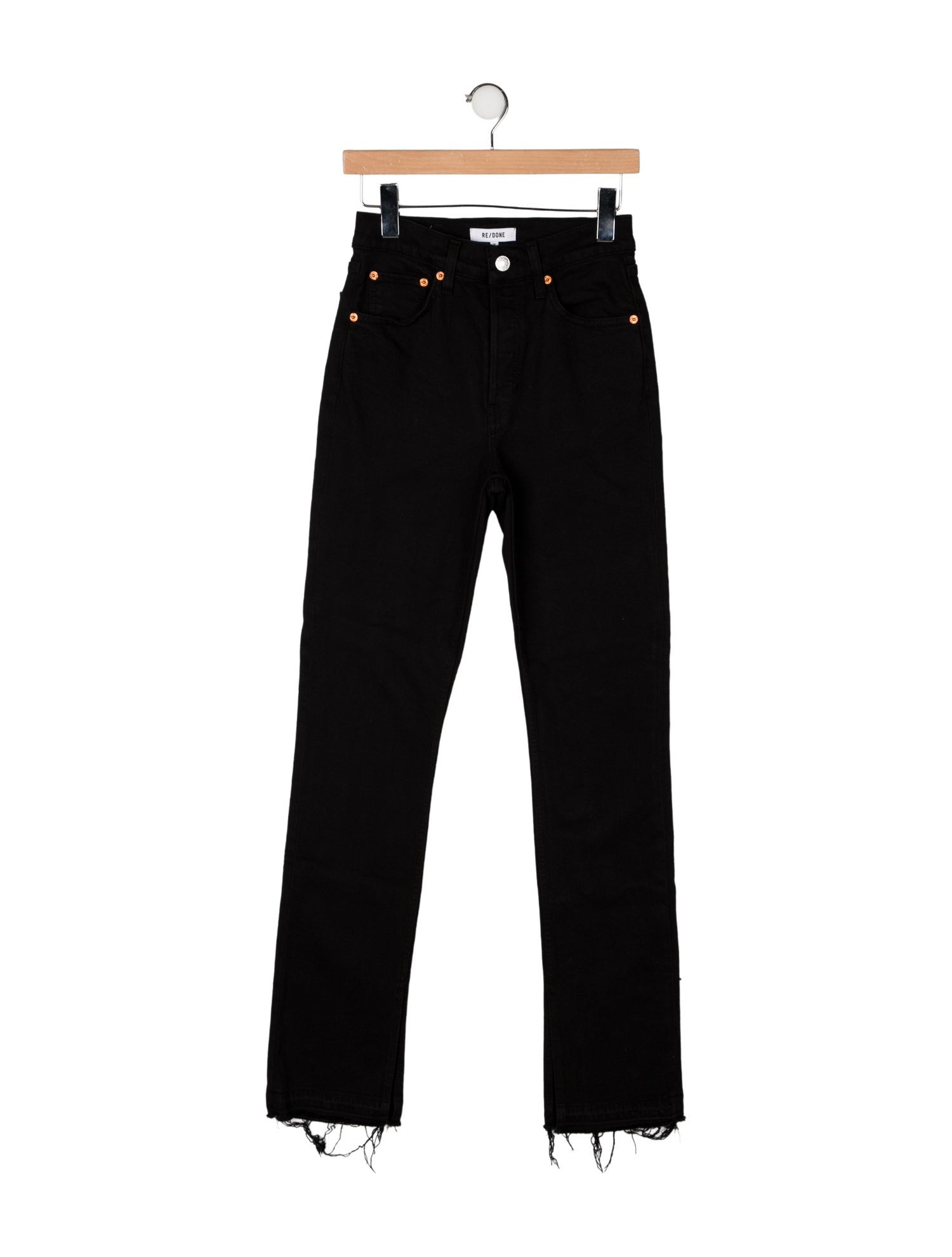 RE/DONE Mid-Rise Straight Leg Jeans