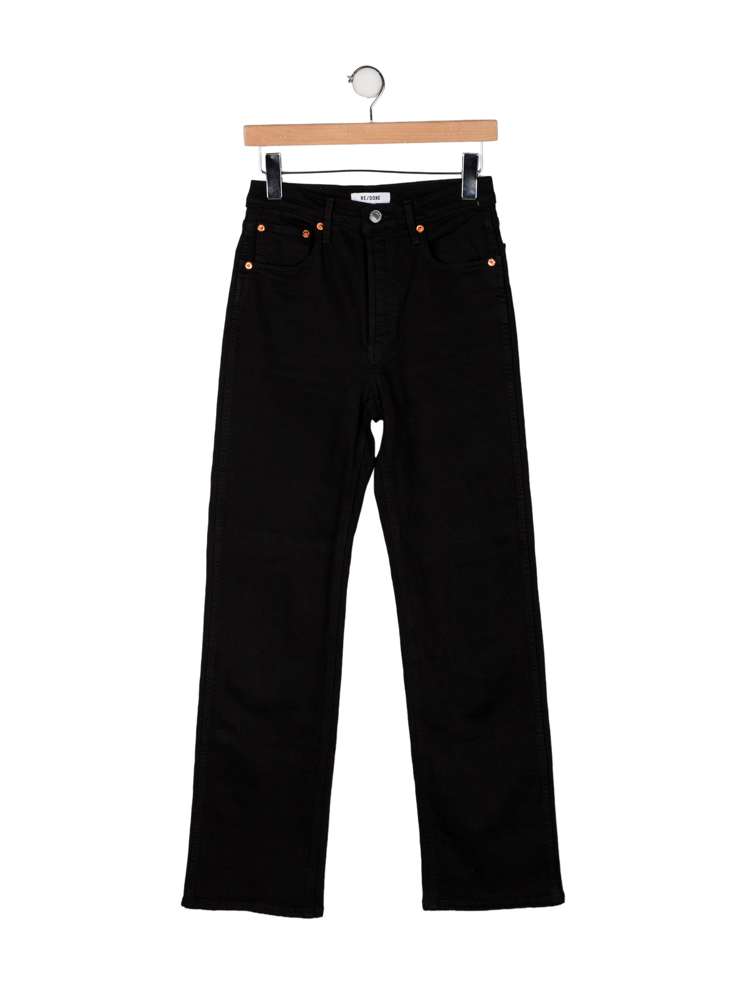 RE/DONE Mid-Rise Wide Leg Jeans