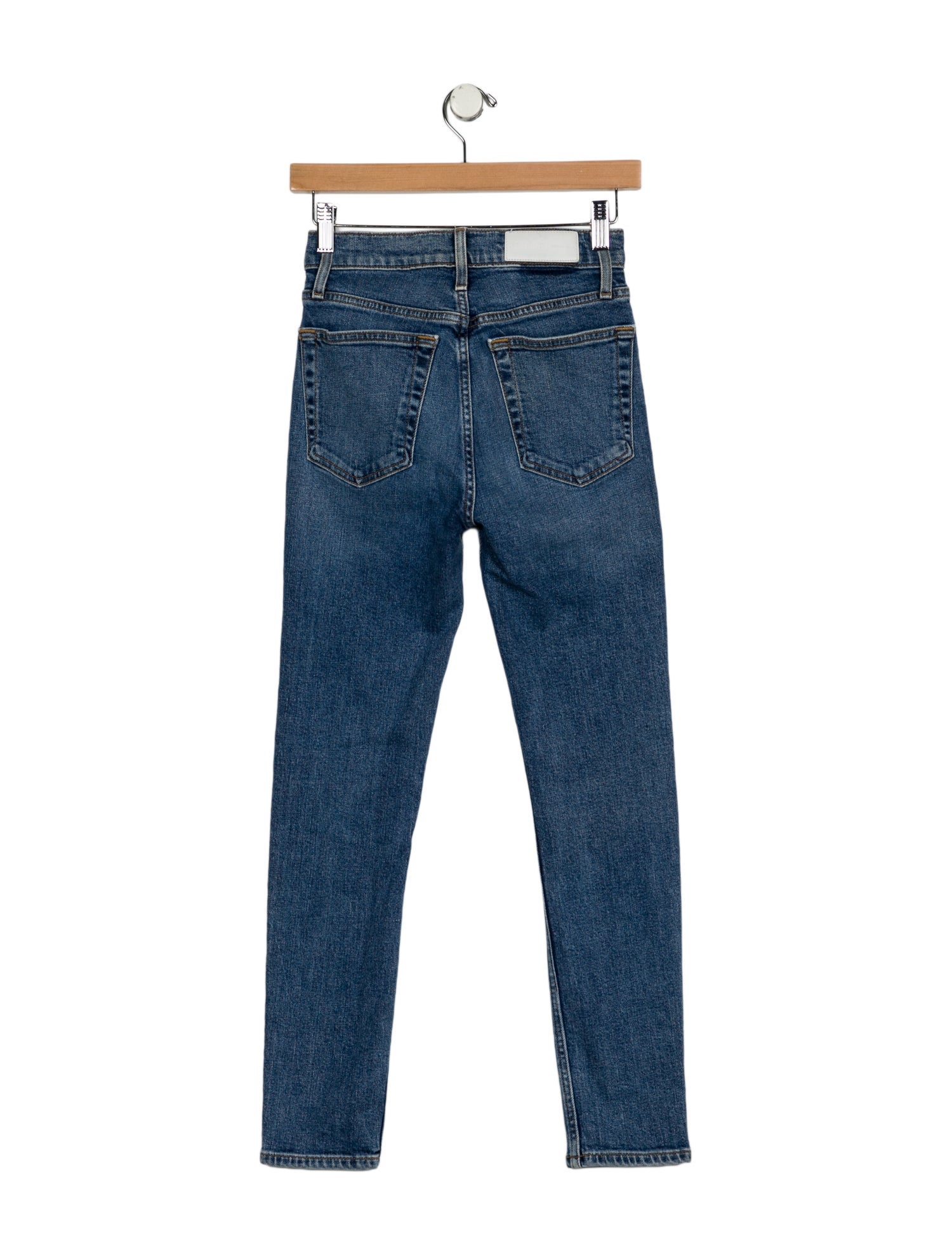 RE/DONE Mid-Rise Skinny Leg Jeans