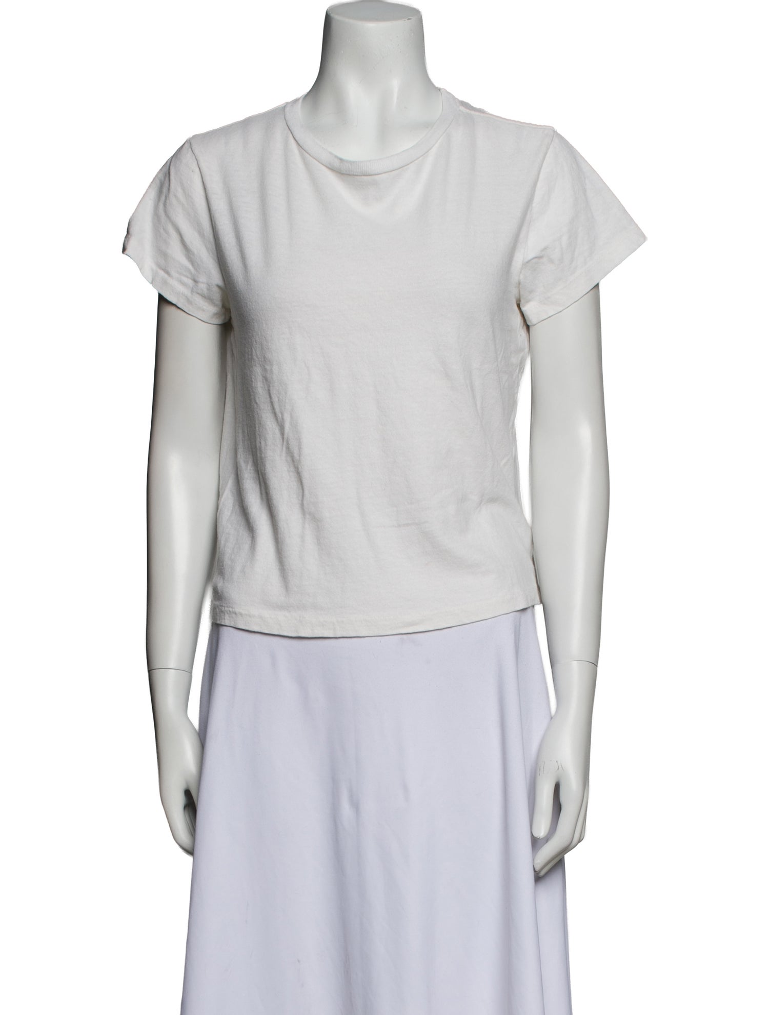 RE/DONE Scoop Neck Short Sleeve T-Shirt