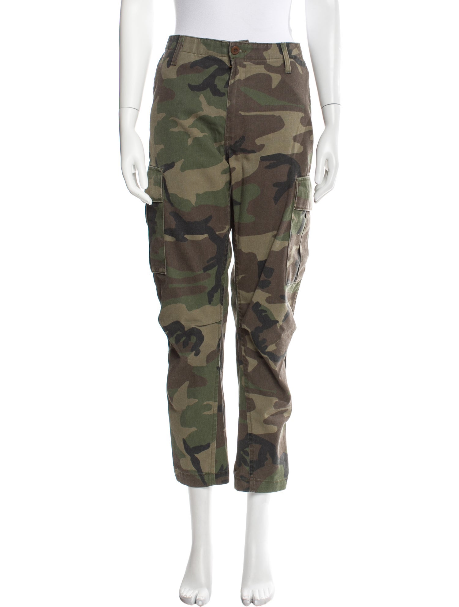 RE/DONE Printed Straight Leg Pants