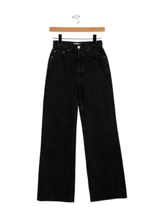 RE/DONE High-Rise Wide Leg Jeans