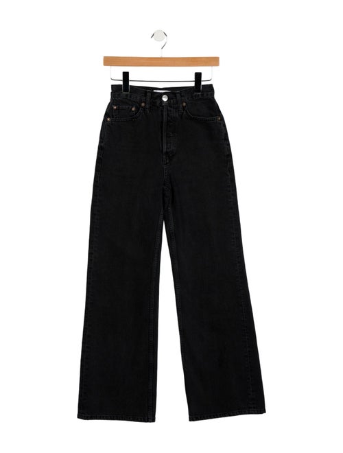 RE/DONE High-Rise Wide Leg Jeans
