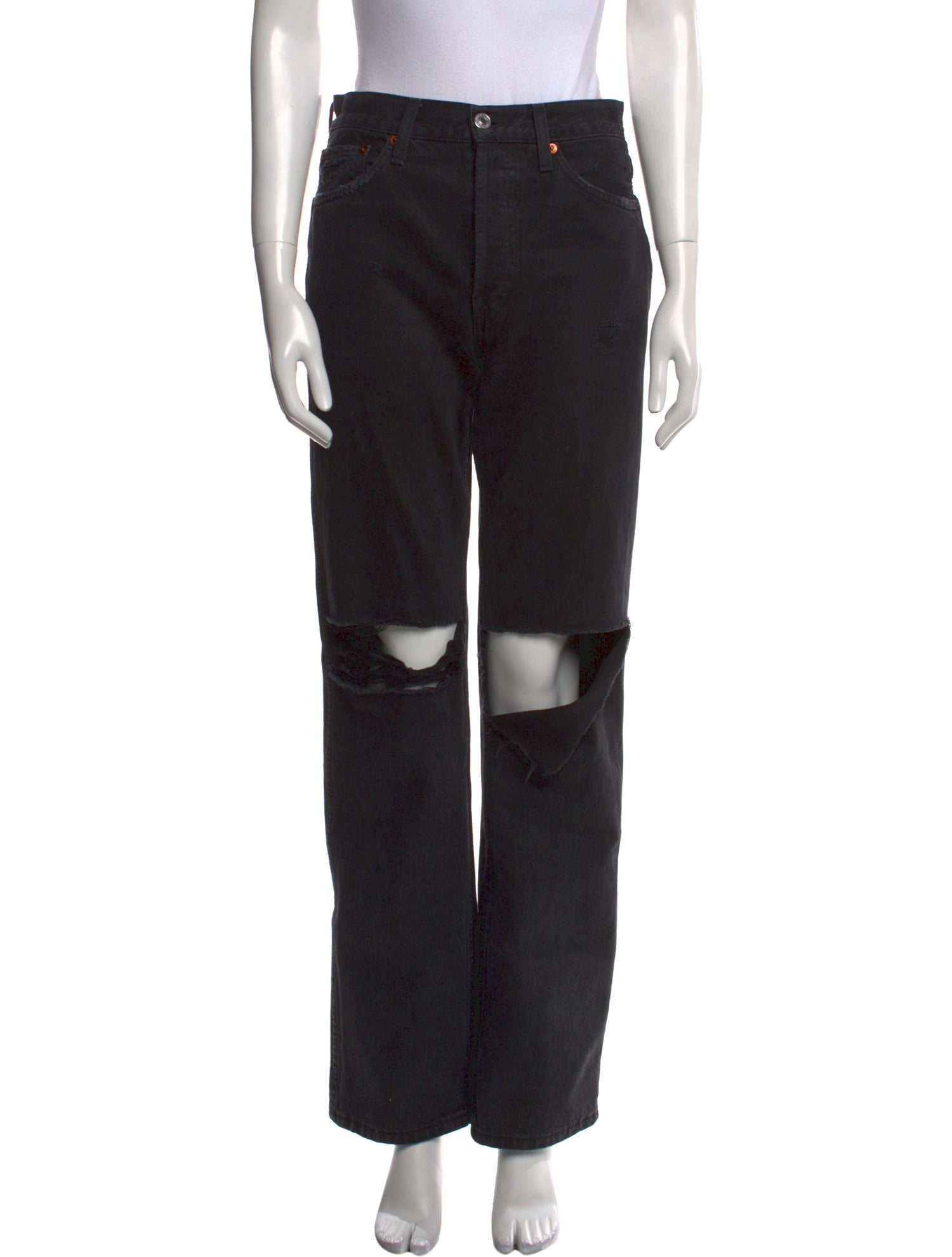 RE/DONE High-Rise Wide Leg Jeans