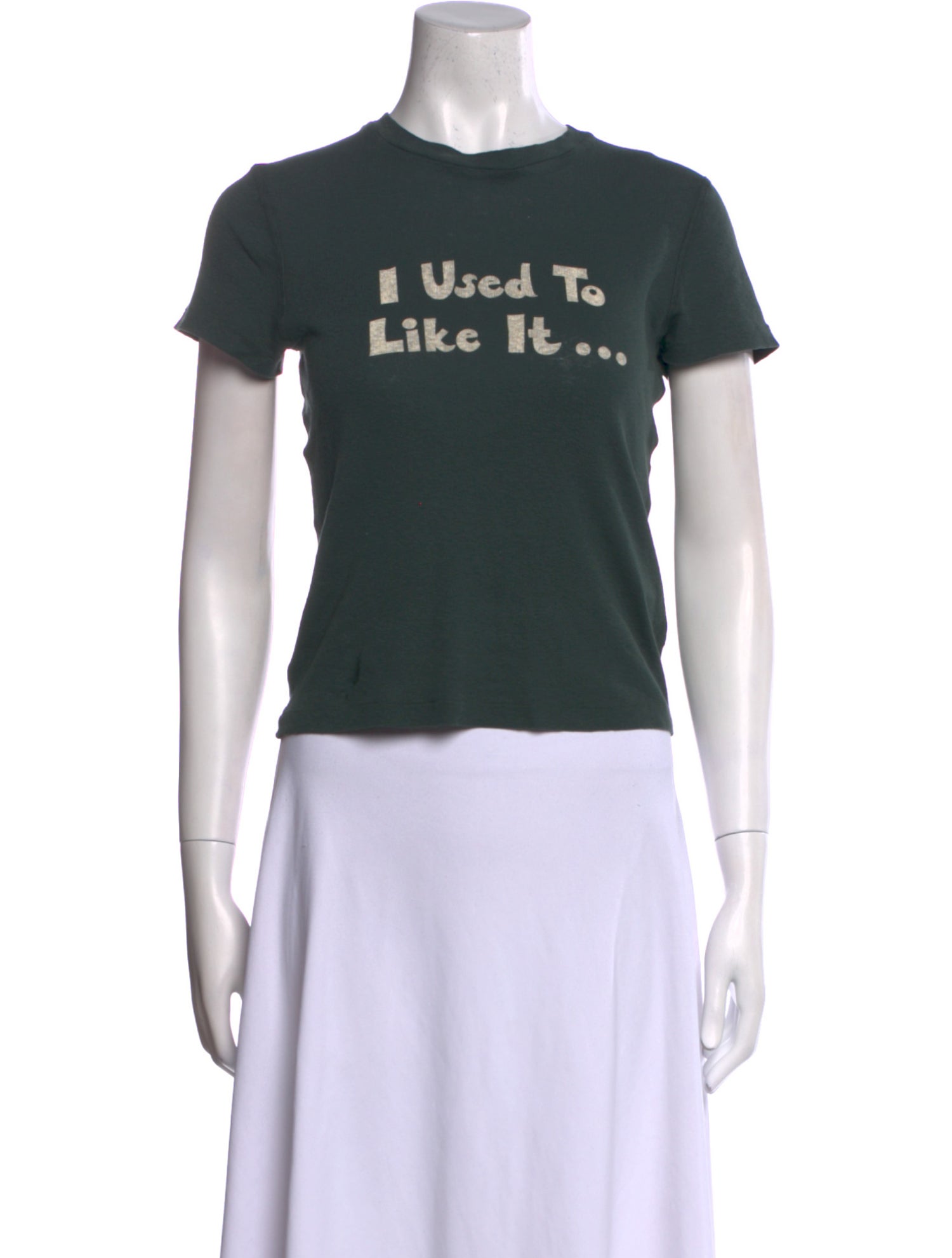 RE/DONE Graphic Print Crew Neck T-Shirt w/ Tags