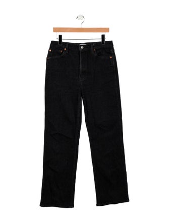 RE/DONE High-Rise Wide Leg Jeans