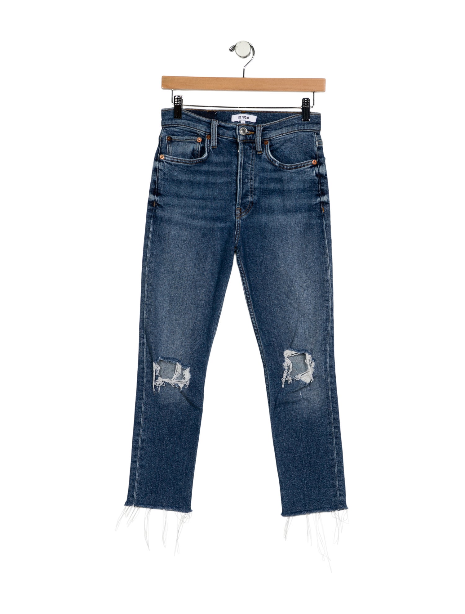 RE/DONE Mid-Rise Skinny Leg Jeans