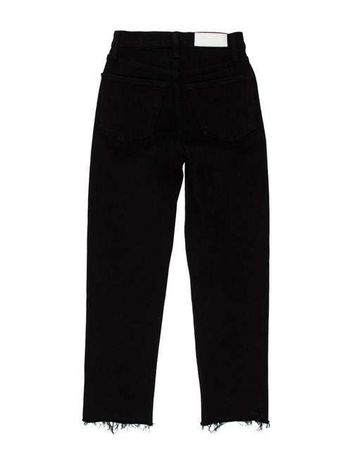 RE/DONE Mid-Rise Straight Leg Jeans