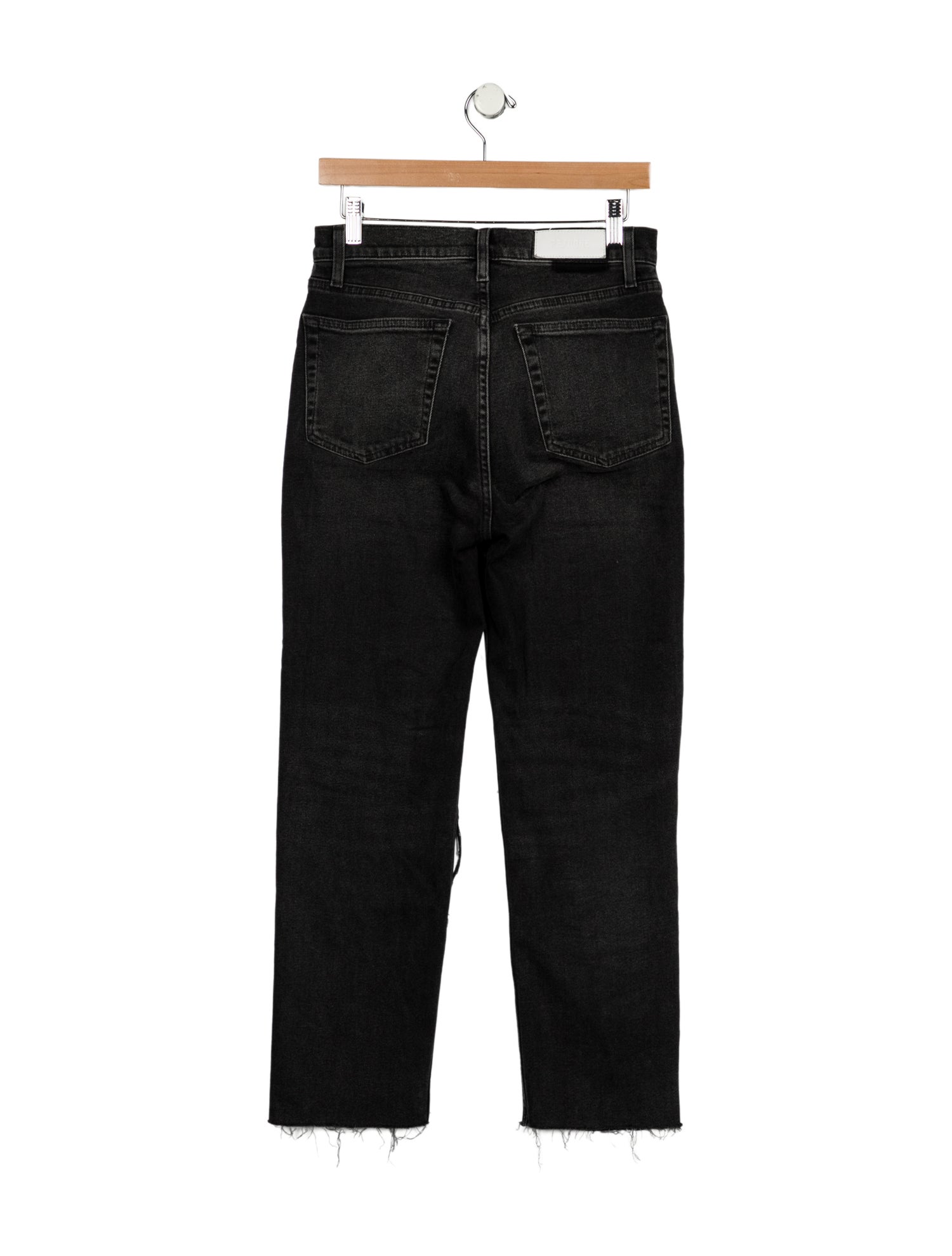 RE/DONE High-Rise Straight Leg Jeans