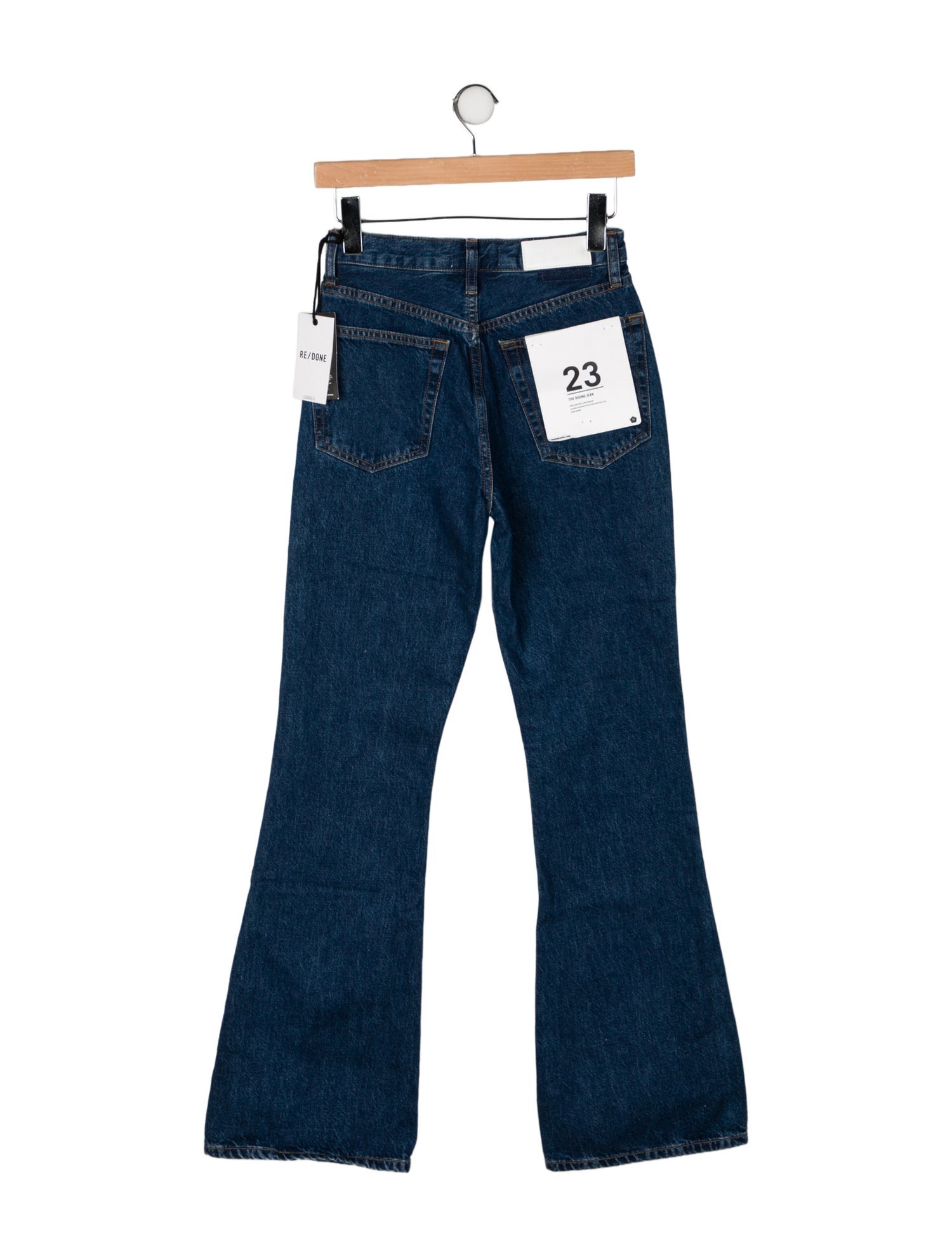 RE/DONE Mid-Rise Wide Leg Jeans w/ Tags