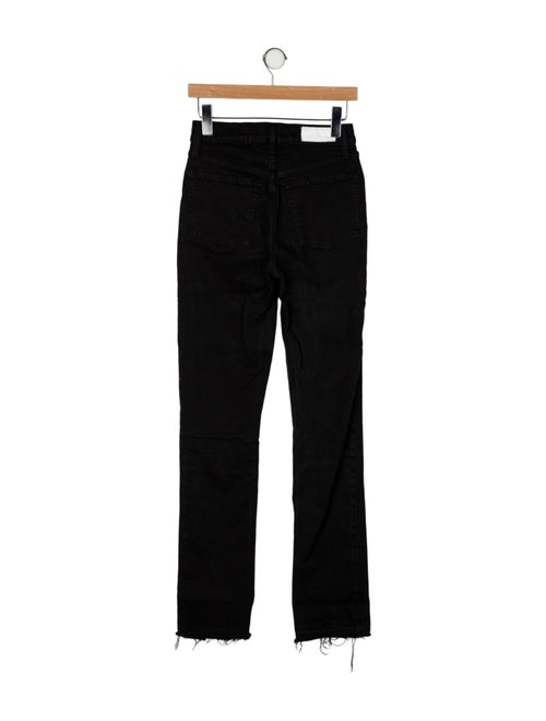 RE/DONE High-Rise Straight Leg Jeans