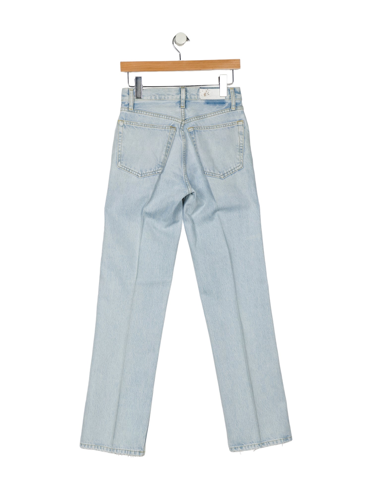 RE/DONE Mid-Rise Straight Leg Jeans