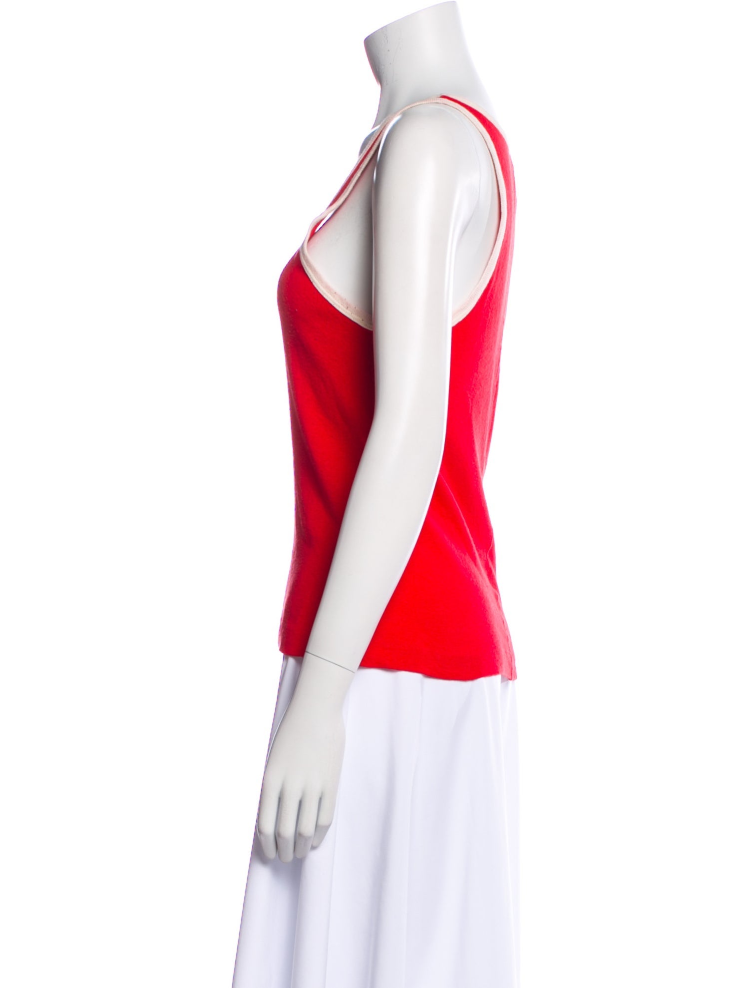 RE/DONE Scoop Neck Sleeveless Top