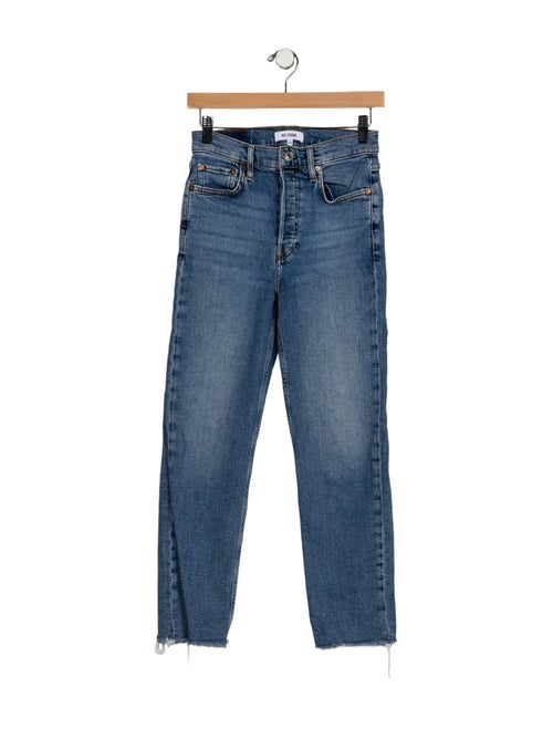 RE/DONE High-Rise Wide Leg Jeans