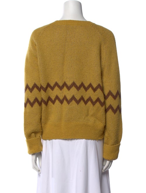 RE/DONE Graphic Print Crew Neck Sweater