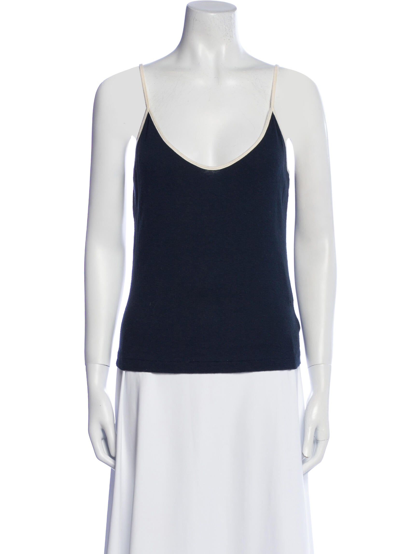 RE/DONE Scoop Neck Sleeveless Top