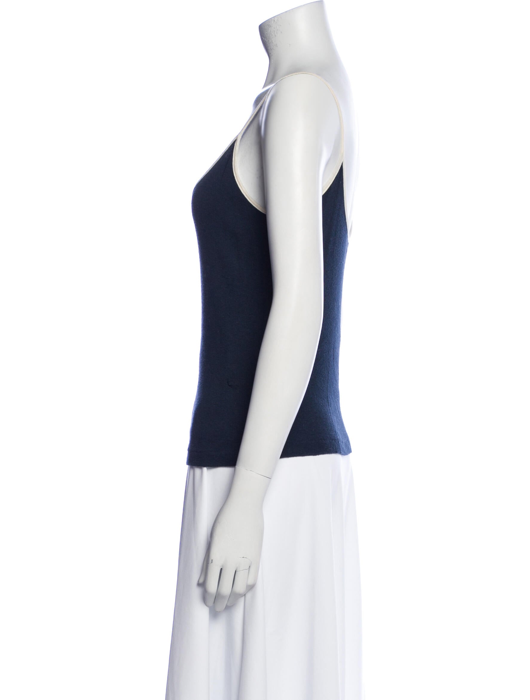 RE/DONE Scoop Neck Sleeveless Top