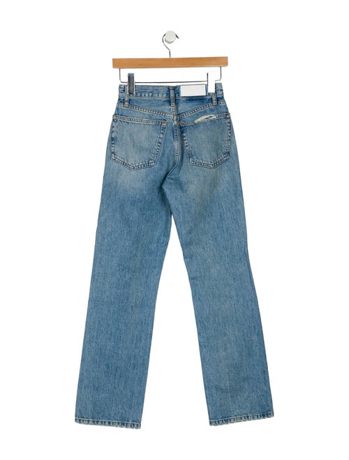 RE/DONE Mid-Rise Wide Leg Jeans