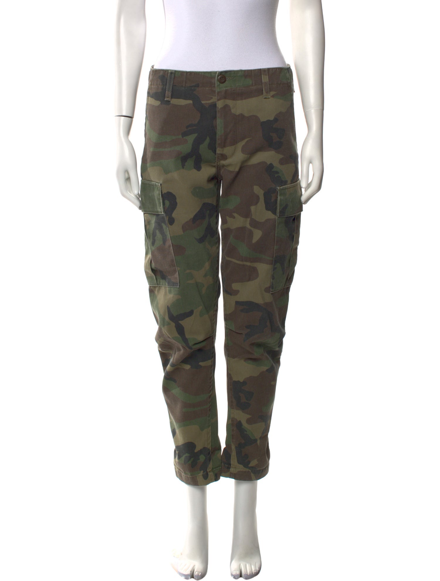 RE/DONE Printed Straight Leg Pants