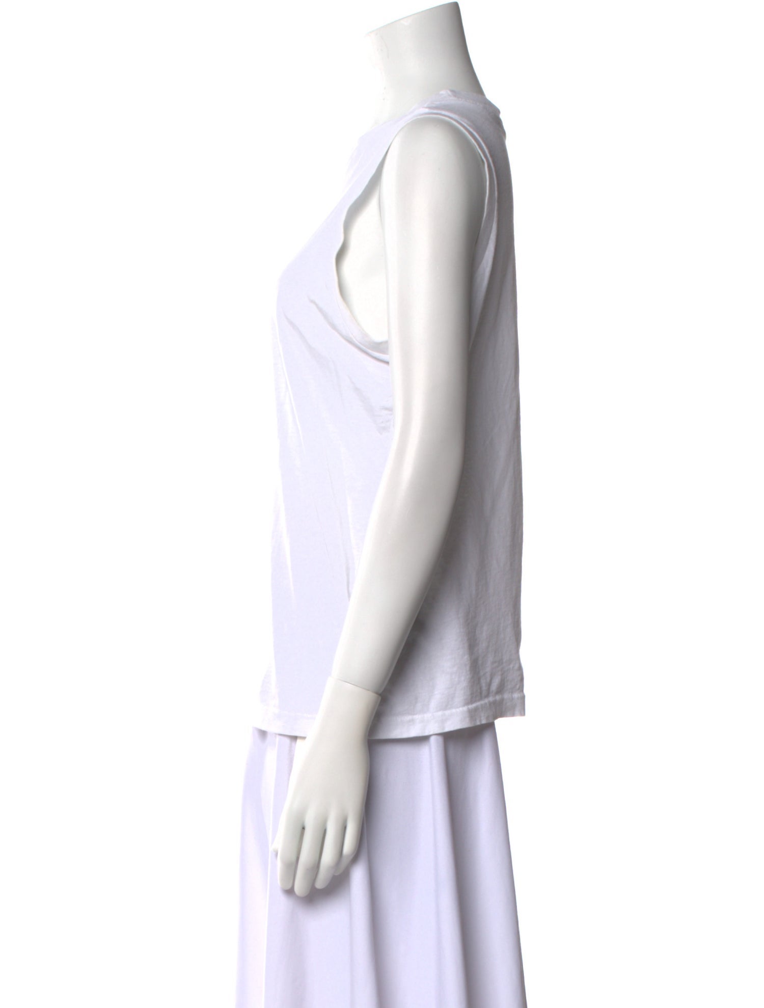 RE/DONE Scoop Neck Sleeveless Top