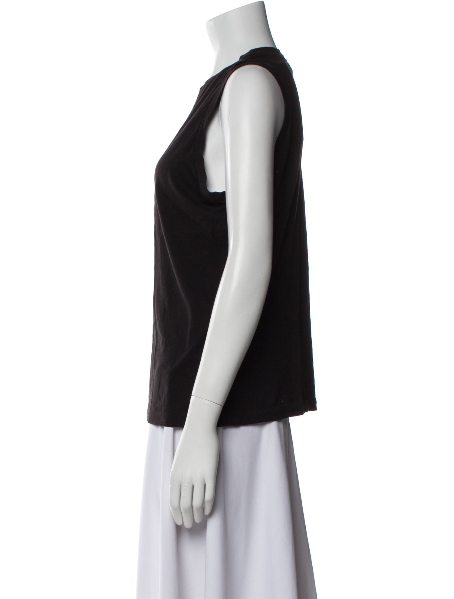 RE/DONE Crew Neck Sleeveless Top