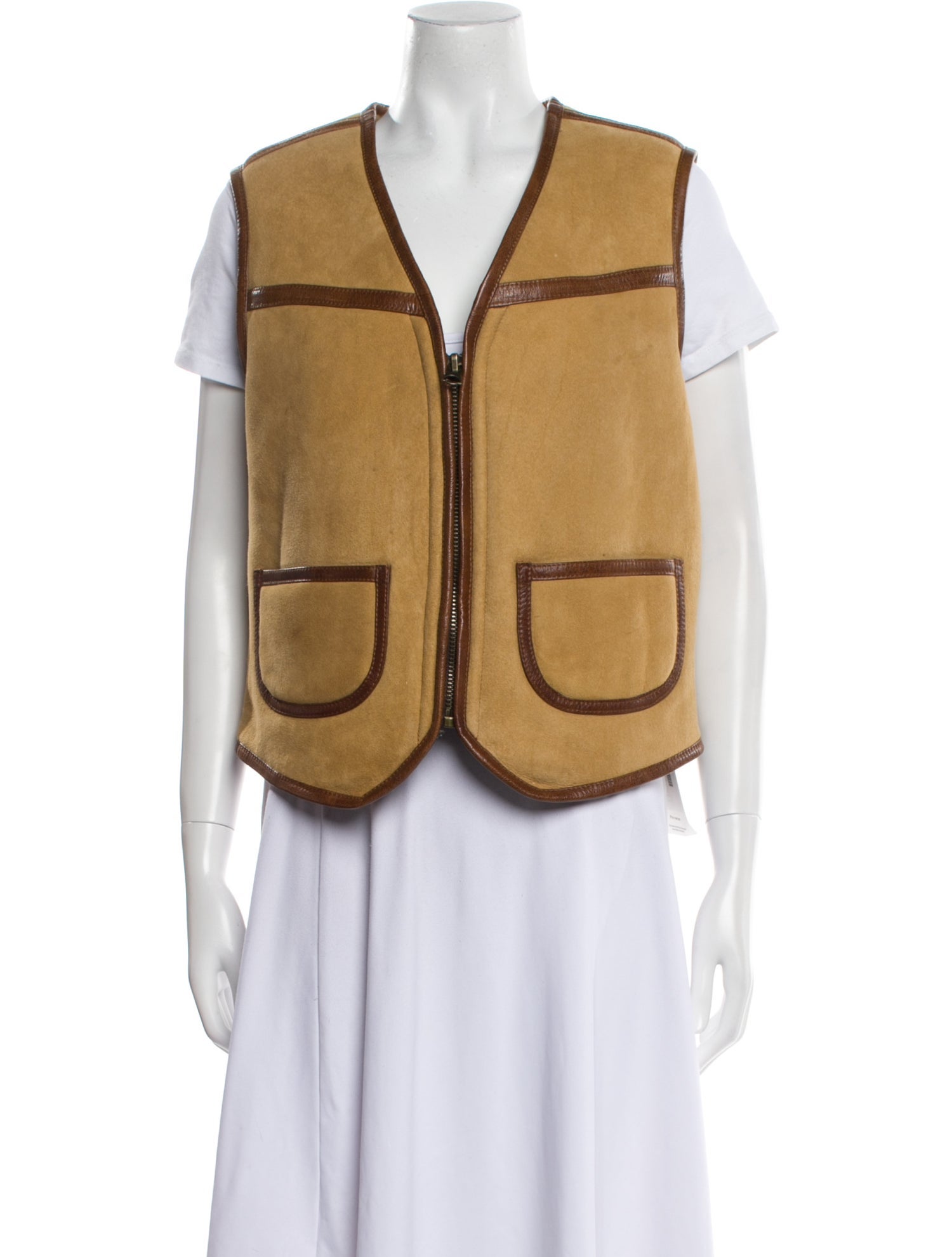 RE/DONE Shearling Fur Jacket