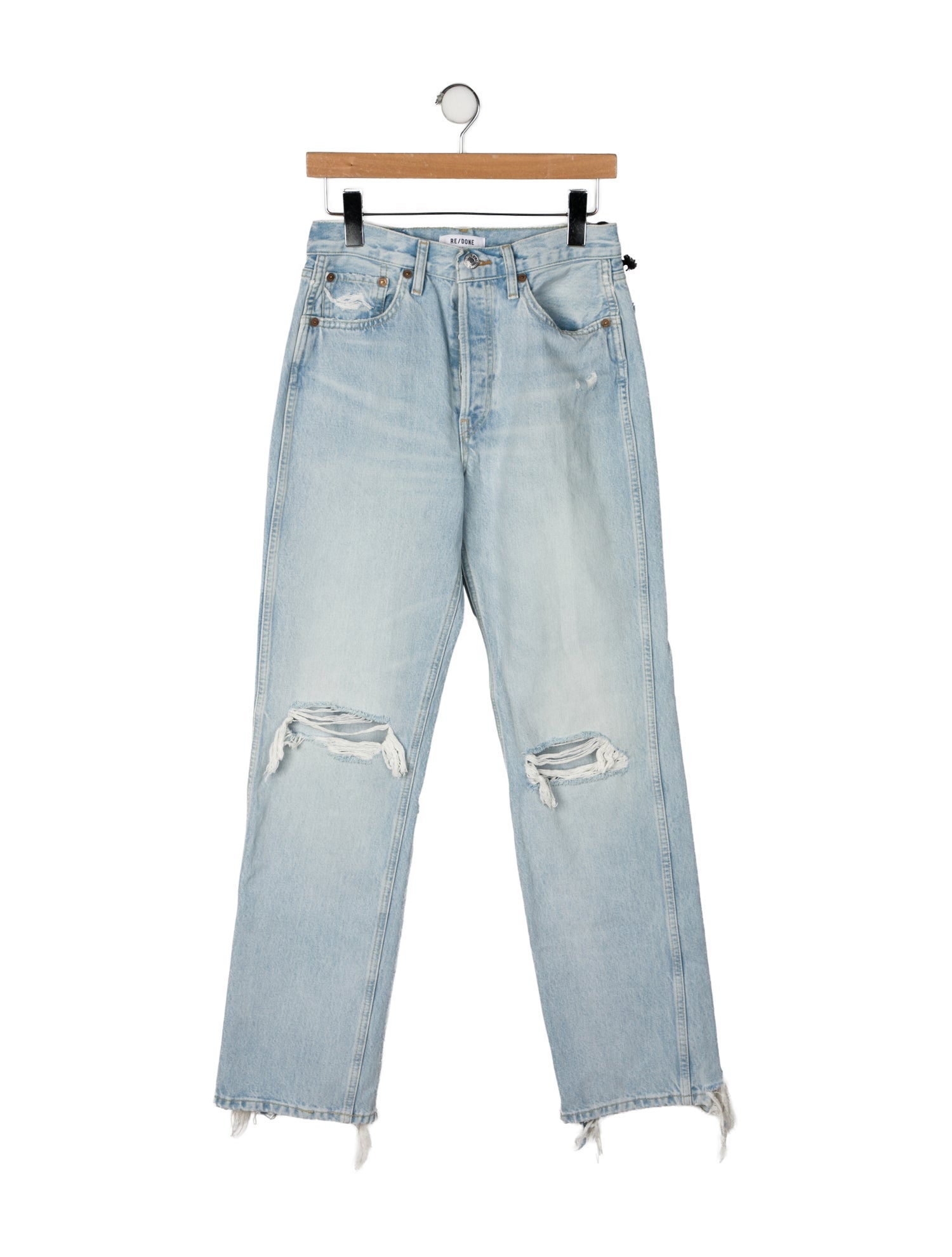 RE/DONE High-Rise Wide Leg Jeans w/ Tags