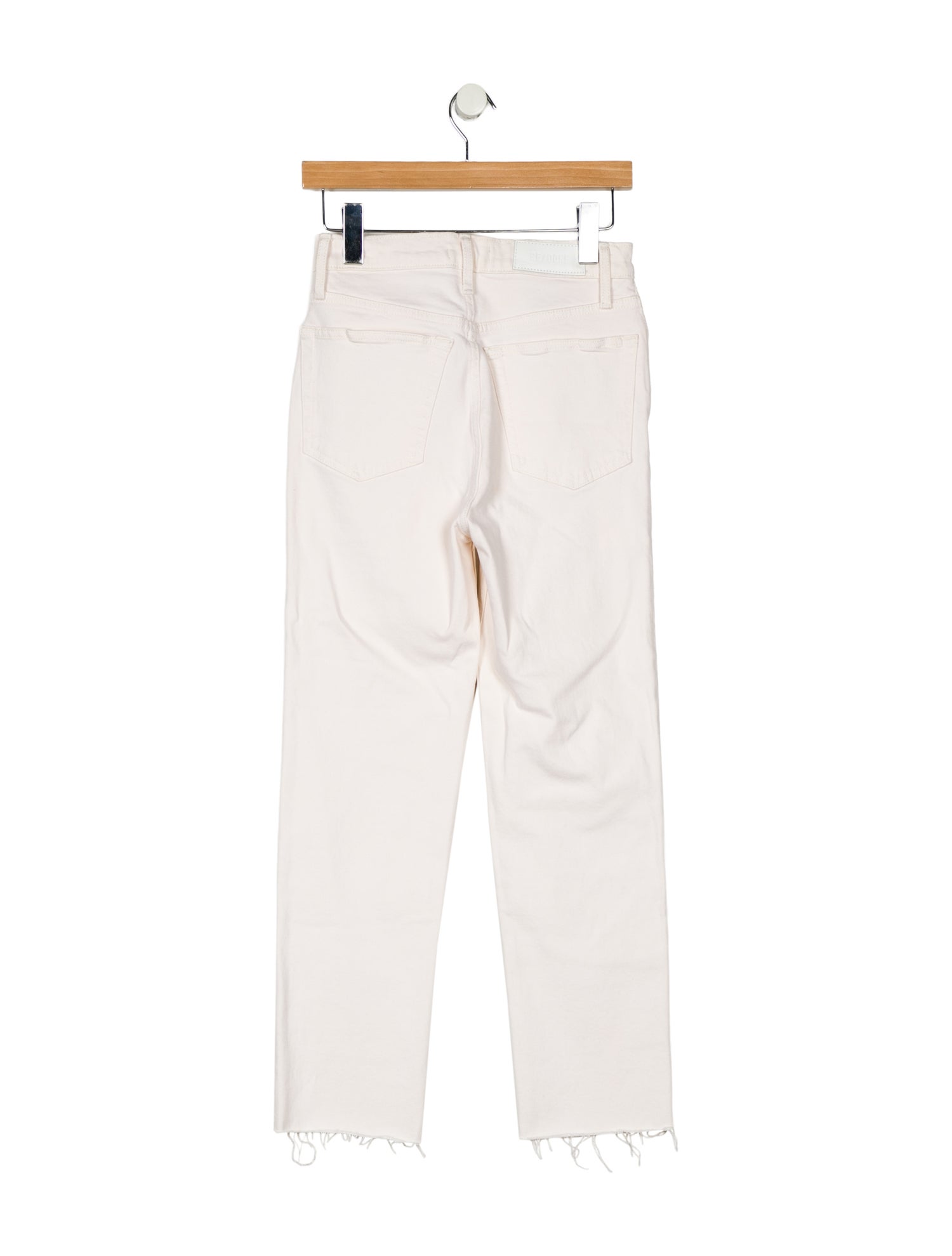RE/DONE High-Rise Straight Leg Jeans
