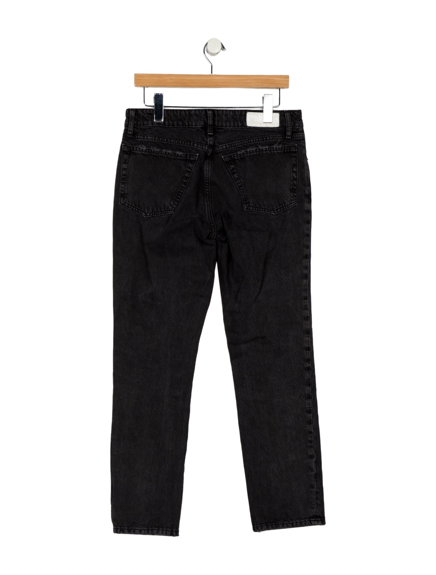 RE/DONE Mid-Rise Straight Leg Jeans
