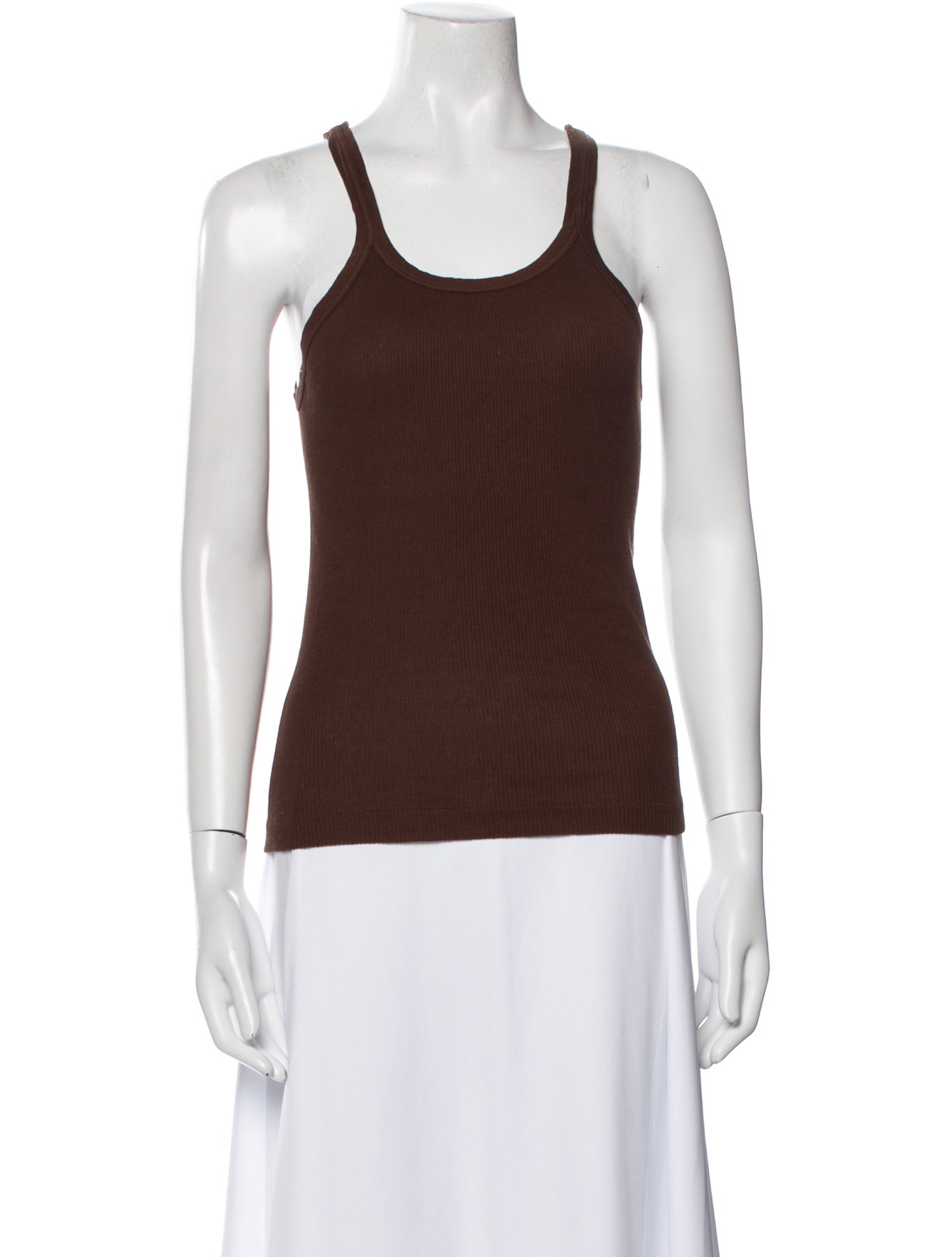 RE/DONE Scoop Neck Sleeveless Top