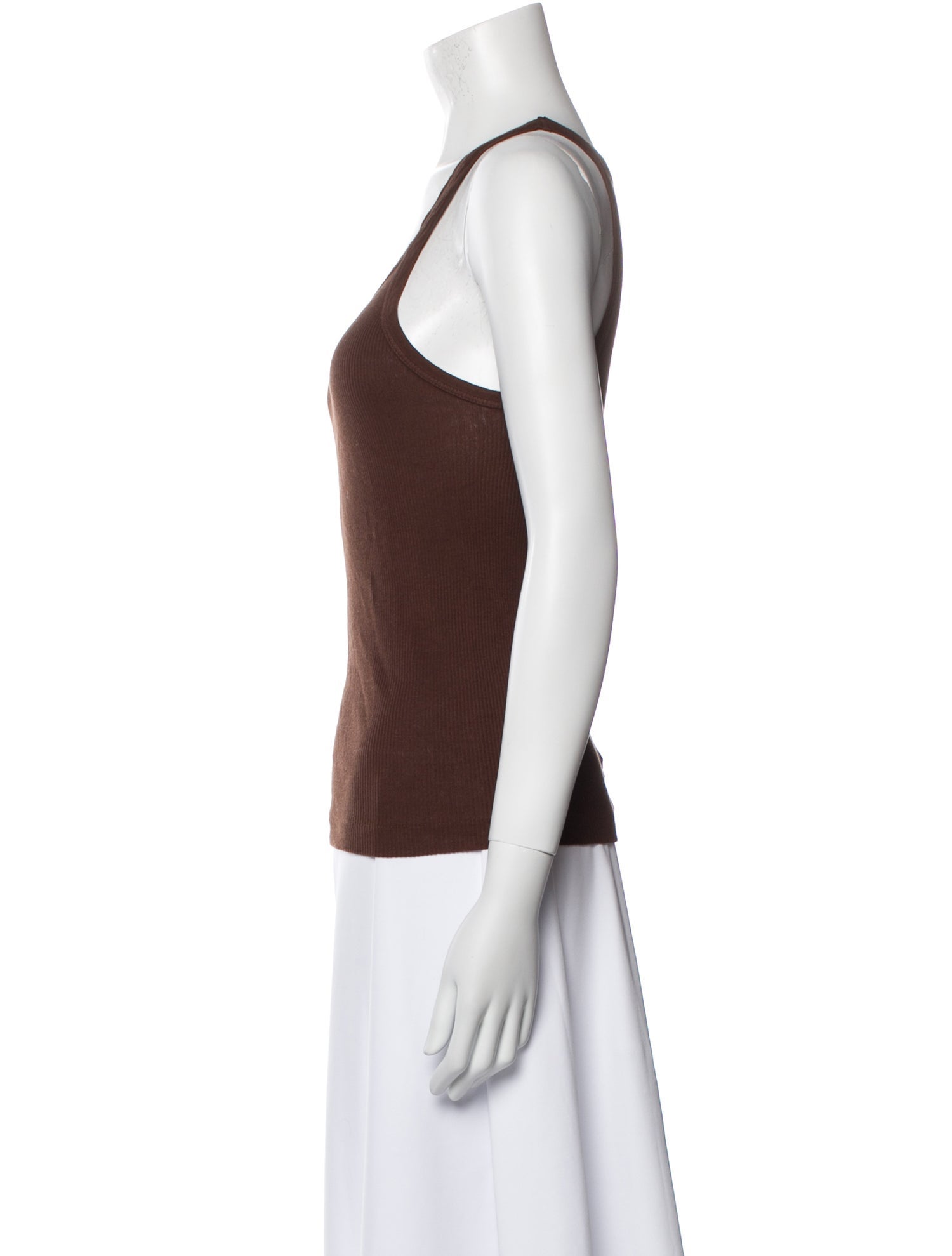 RE/DONE Scoop Neck Sleeveless Top