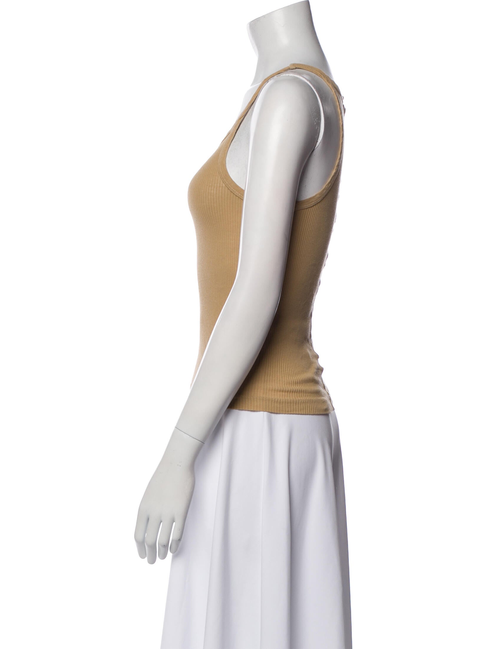 RE/DONE Scoop Neck Sleeveless Top