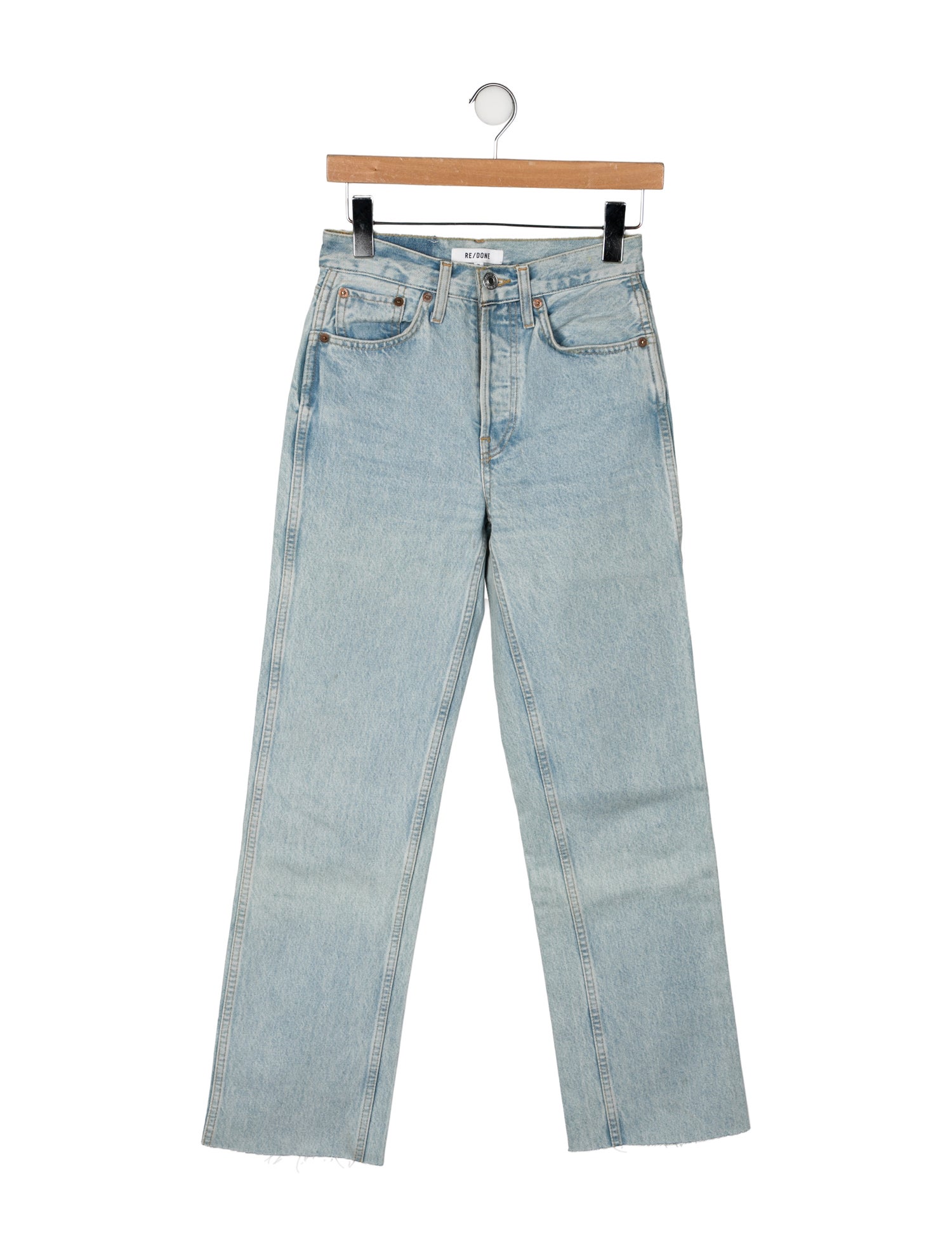 RE/DONE Straight Leg Pants