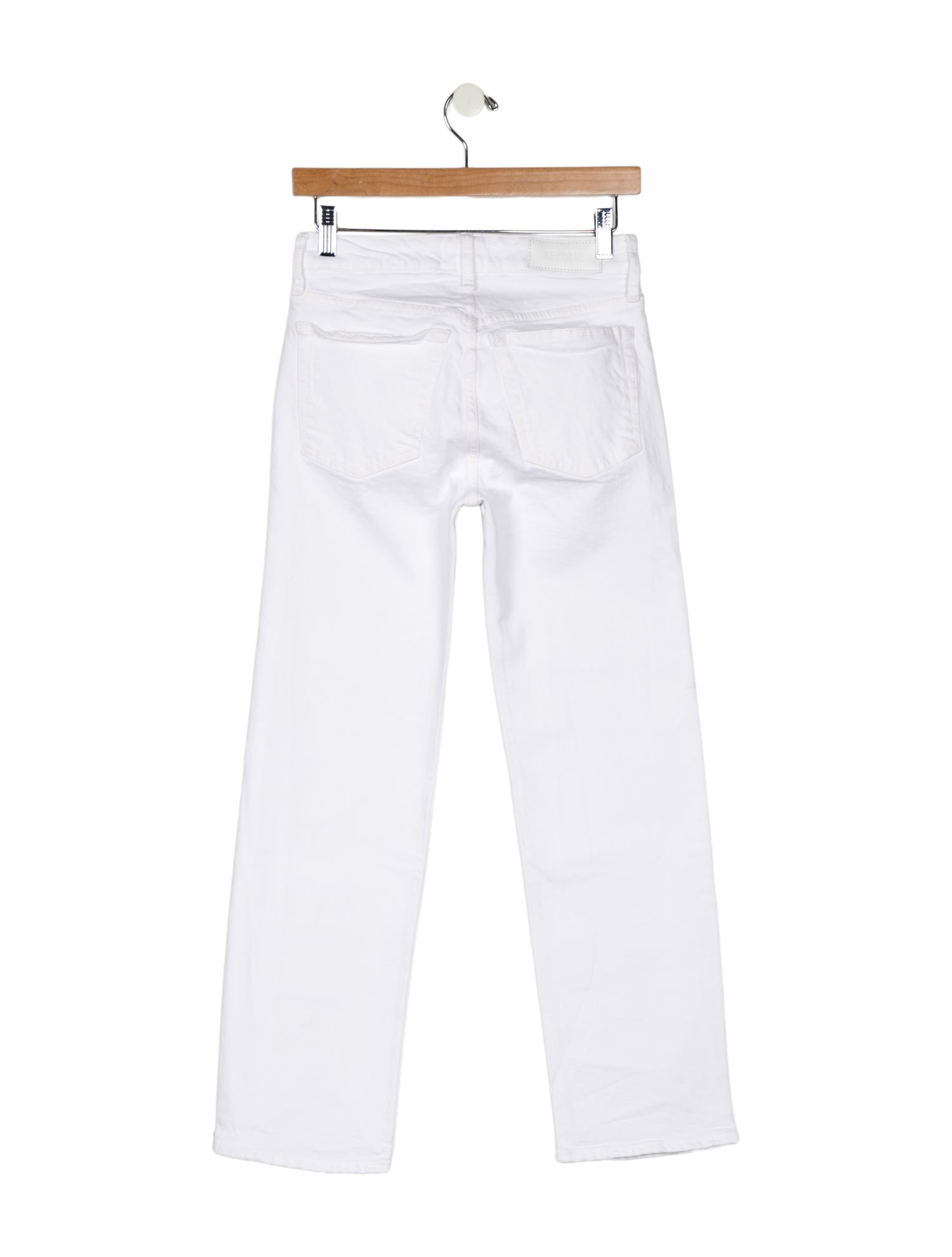 RE/DONE Mid-Rise Straight Leg Jeans