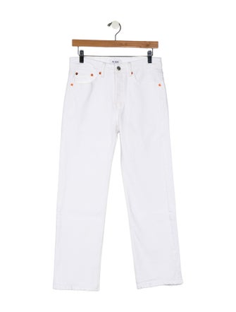 RE/DONE Mid-Rise Straight Leg Jeans