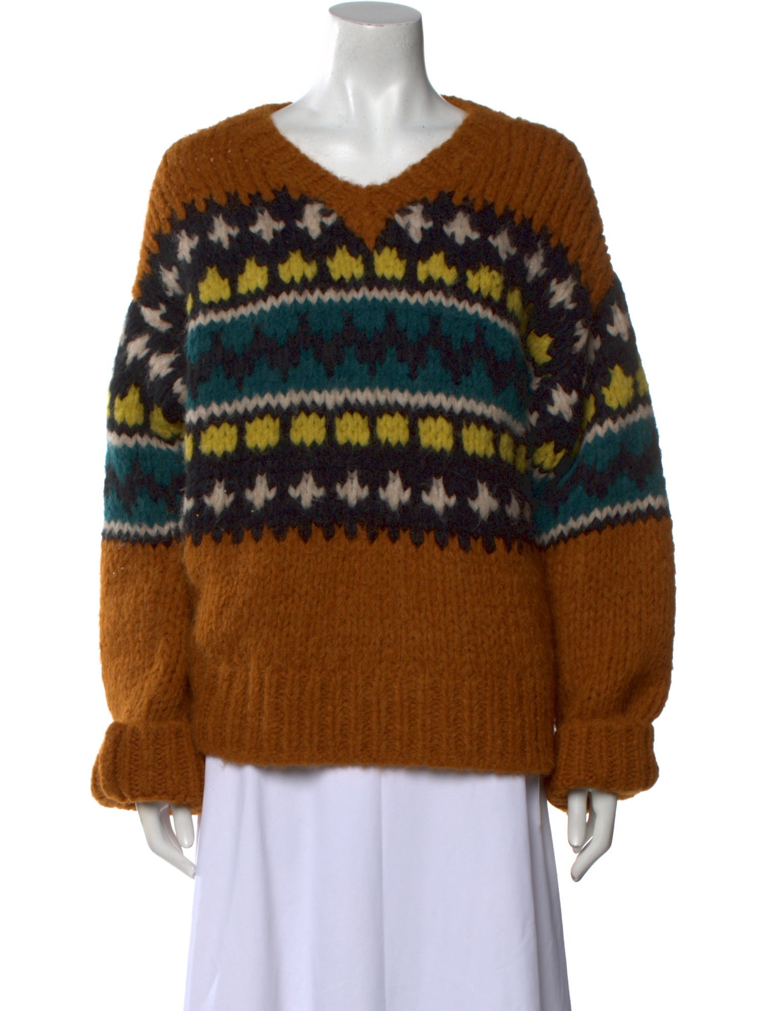 RE/DONE Alpaca Striped Sweater