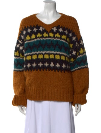 RE/DONE Alpaca Striped Sweater