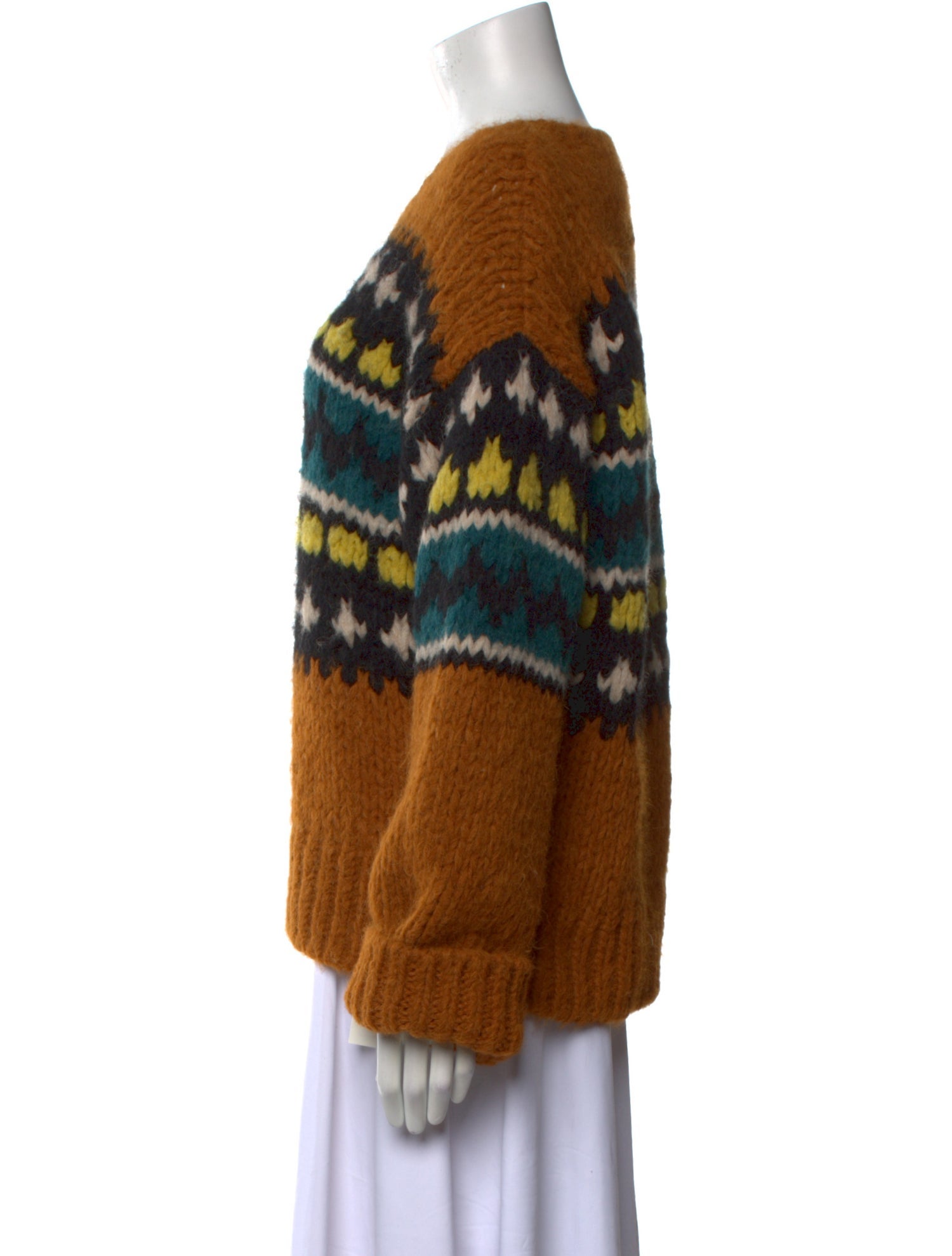 RE/DONE Alpaca Striped Sweater