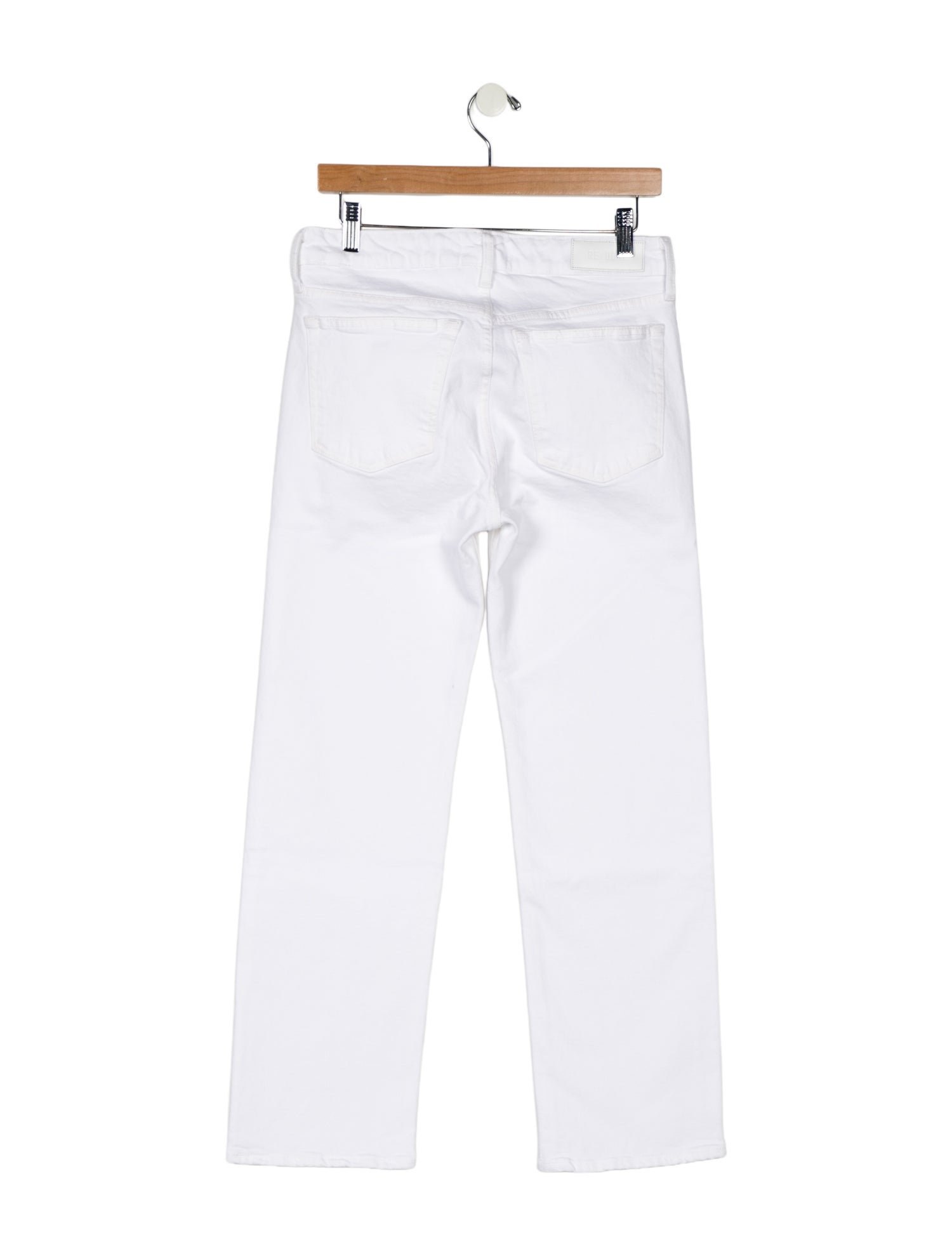 RE/DONE Mid-Rise Straight Leg Jeans