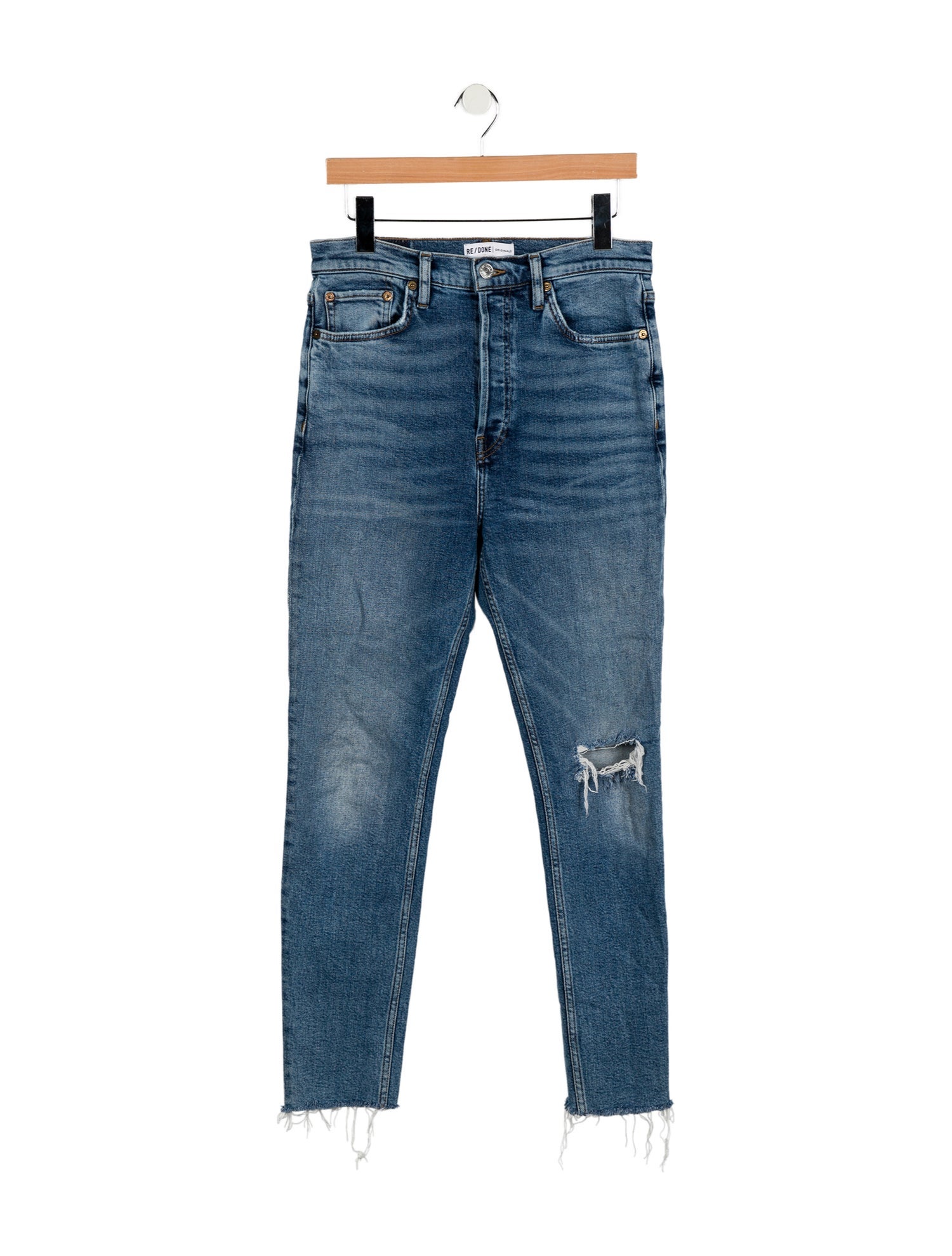 RE/DONE High-Rise Skinny Leg Jeans