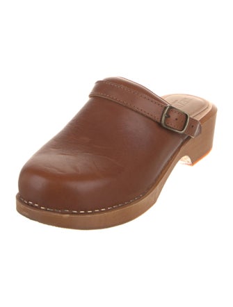 RE/DONE Leather Mules