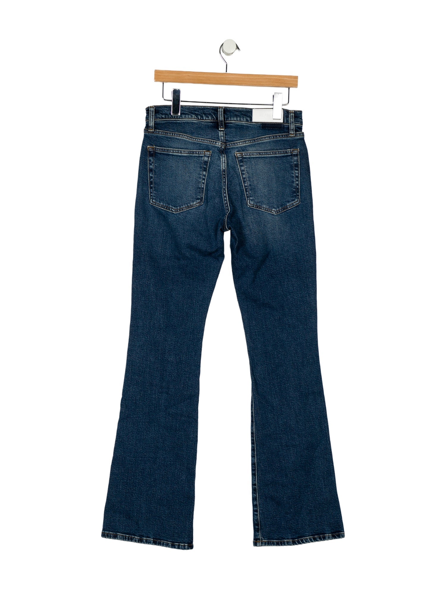 RE/DONE Mid-Rise Wide Leg Jeans