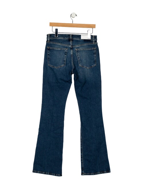RE/DONE Mid-Rise Wide Leg Jeans