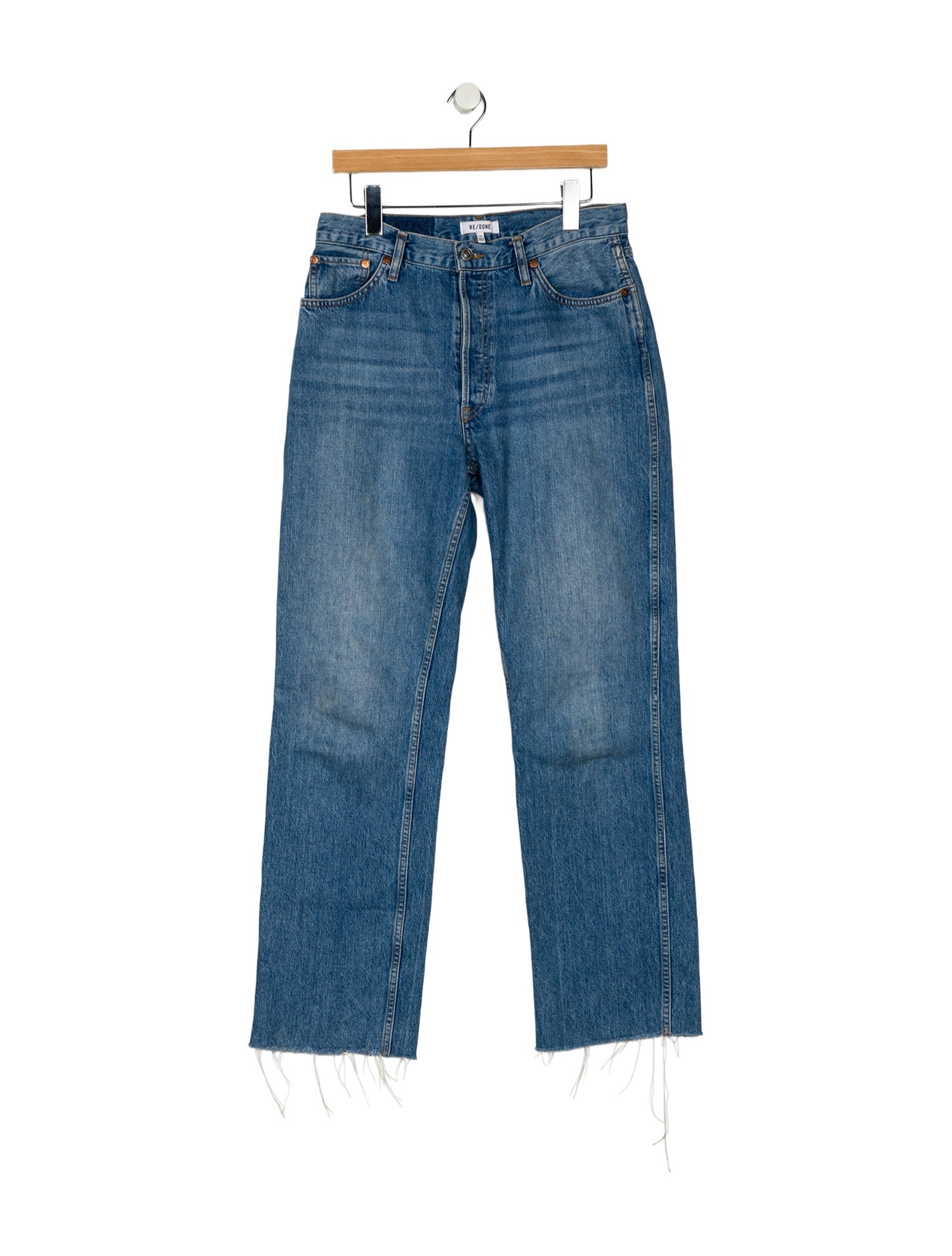 RE/DONE High-Rise Wide Leg Jeans