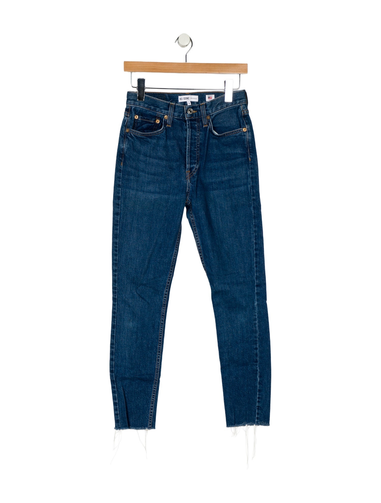RE/DONE Mid-Rise Skinny Leg Jeans