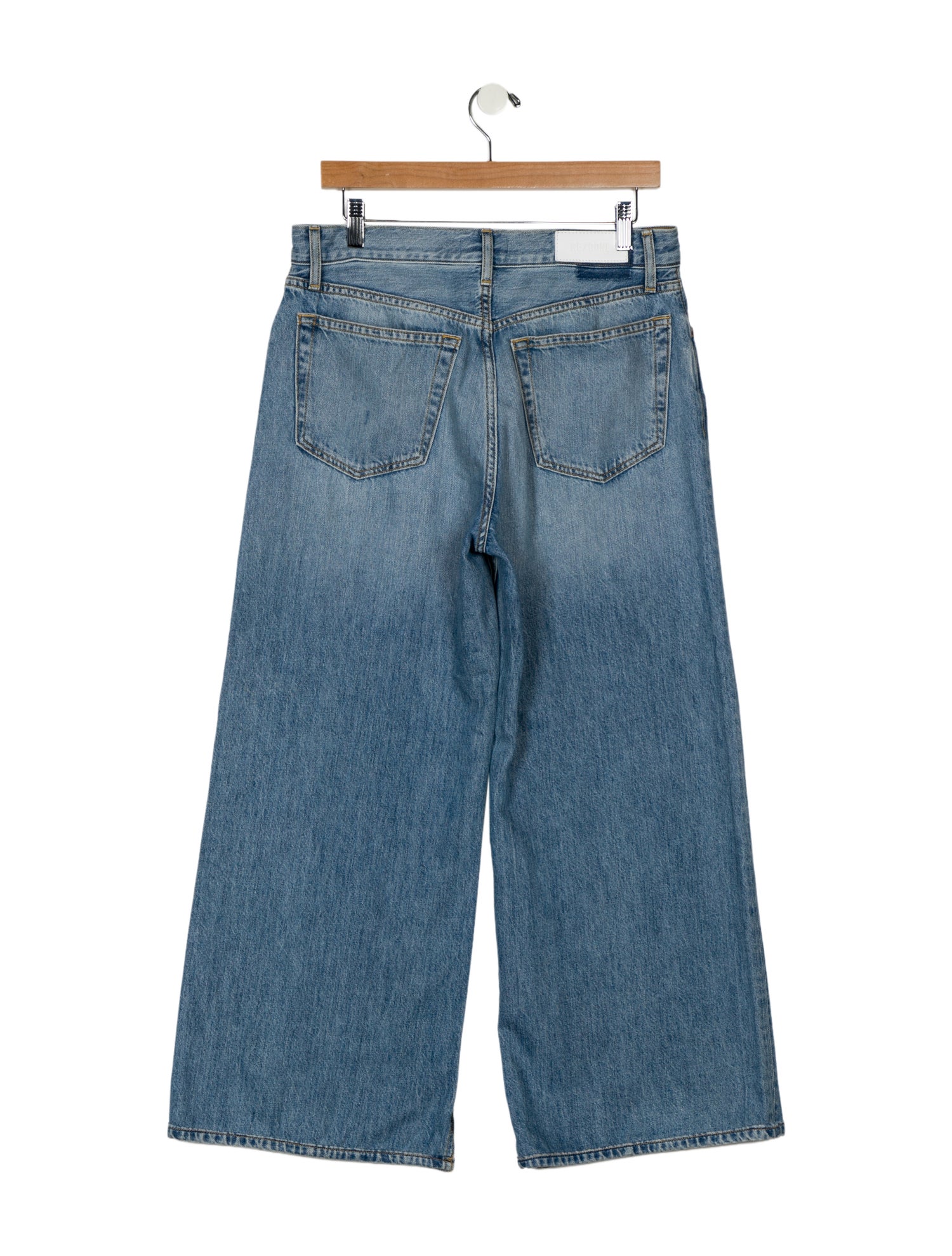 RE/DONE High-Rise Wide Leg Jeans