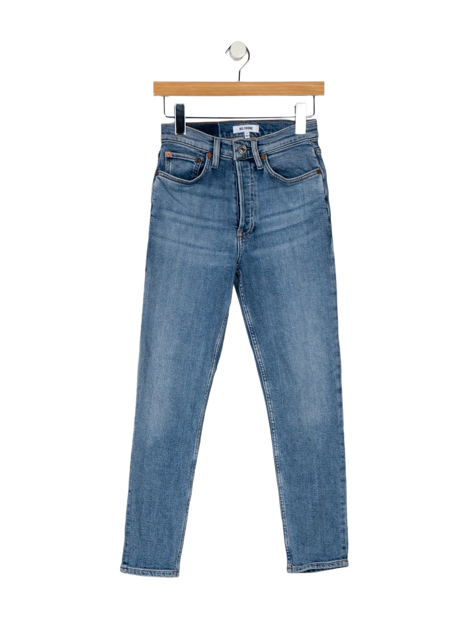RE/DONE Mid-Rise Skinny Leg Jeans